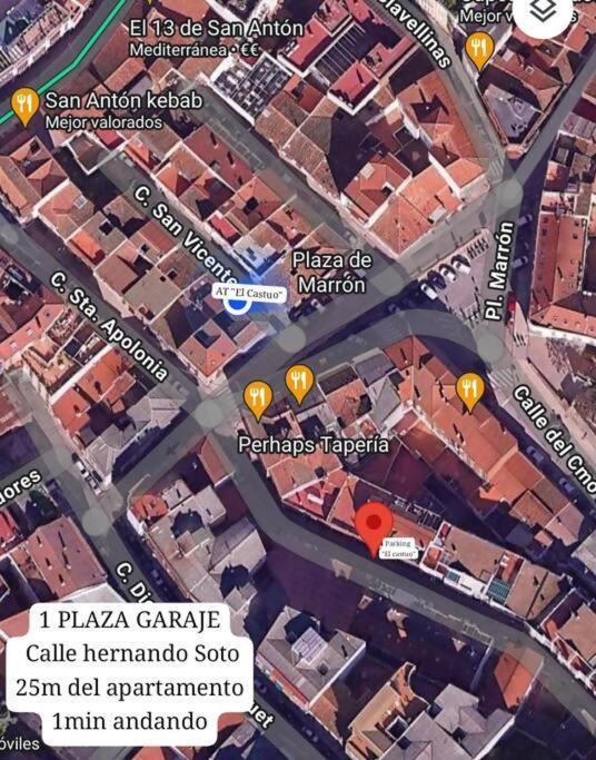 Apartmán El Castuo Centro Historico Con Parking Caces Exteriér fotografie